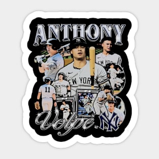 Anthony Volpe Vintage Bootleg Sticker